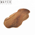 Mayco Custom Cheap Dry Fruit Wooden Home Decor Leaf Tray